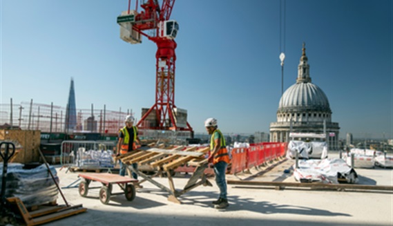 Construction of Panorama St Paul's