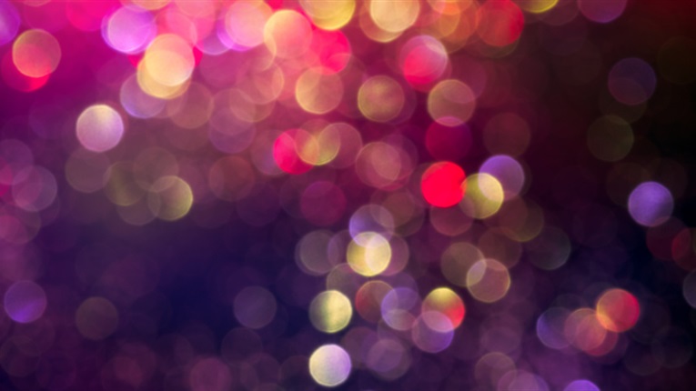 A glittery colourful background