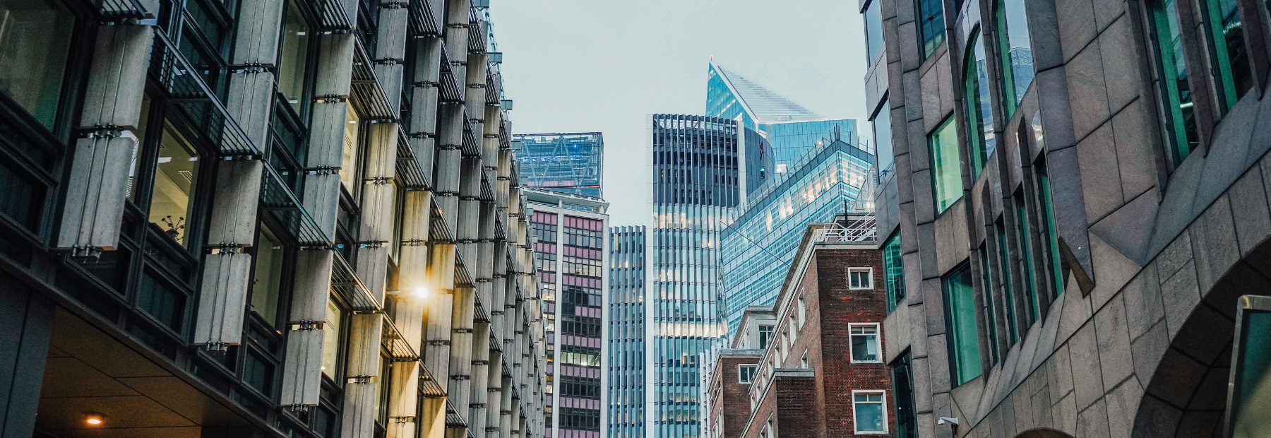 View of offices in London