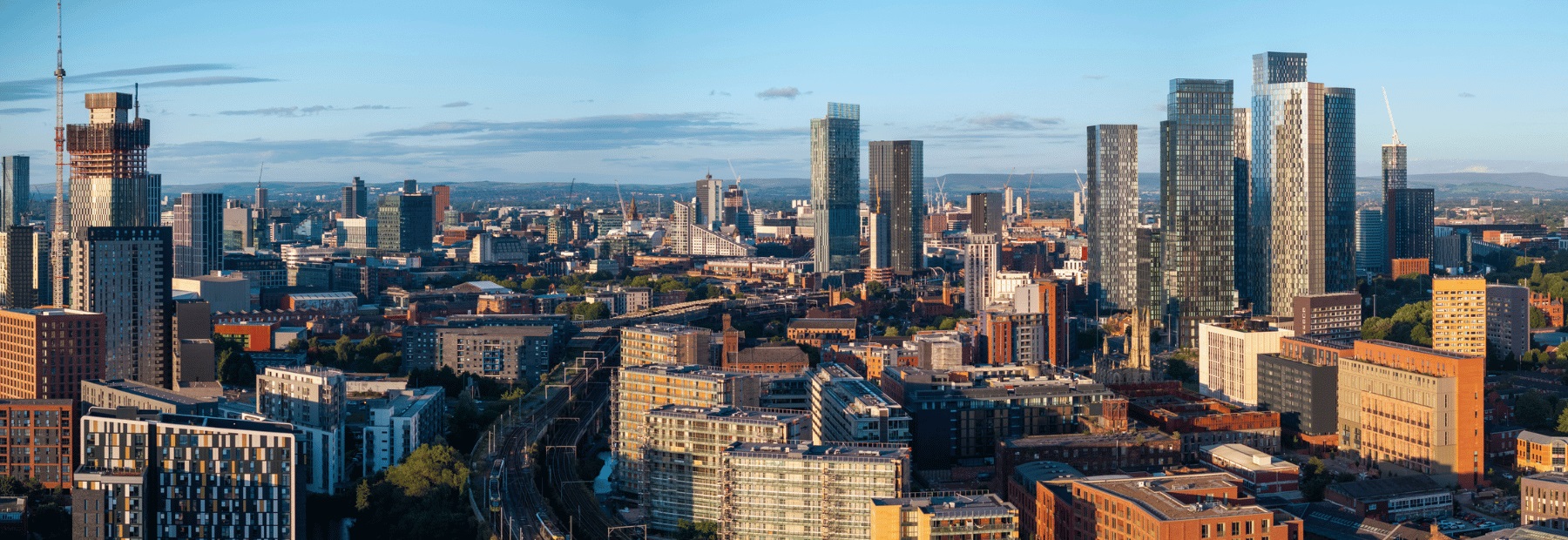 Manchester skyline