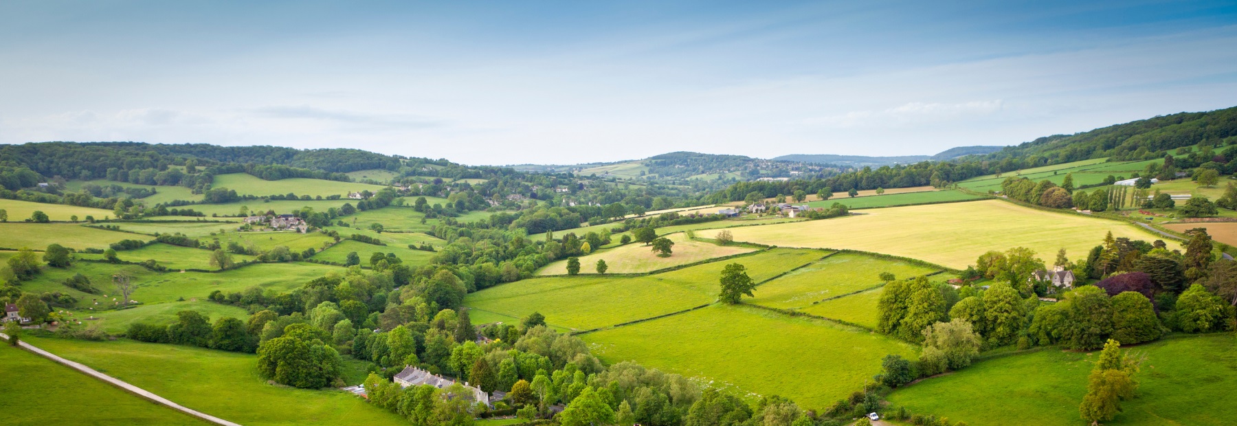 Countryside landscape