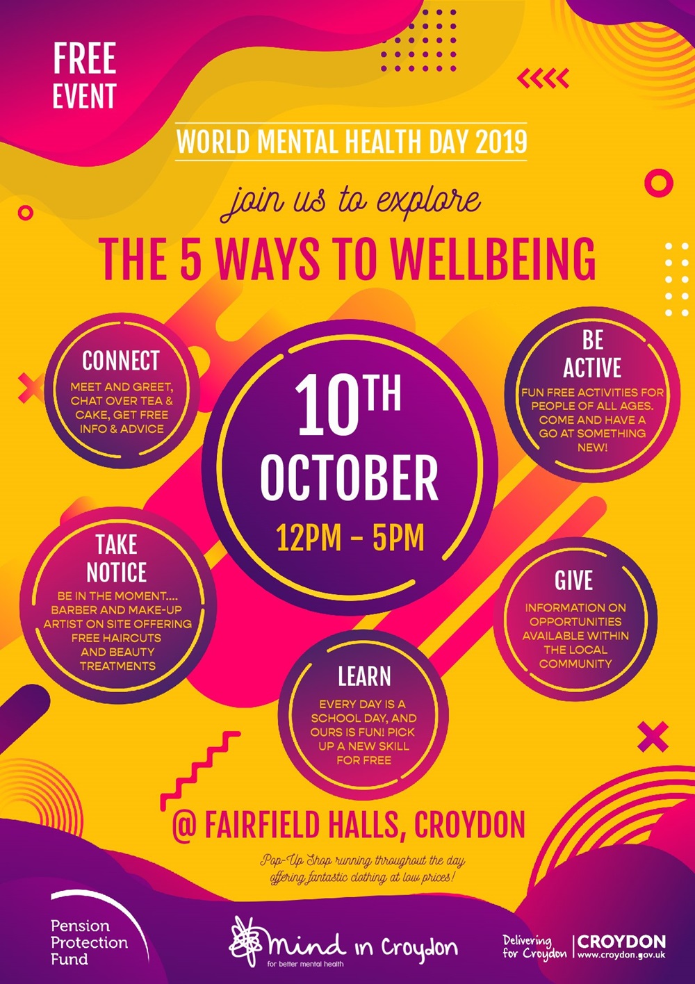 5 Ways to Wellbeing Event